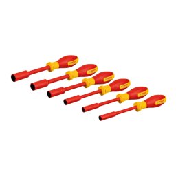 Bosch Narzędzia - 6-częściowy zestaw izolowanych kluczy nasadowych 1600A02NF3