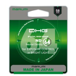 Filtr Marumi ND64 DHG 58mm