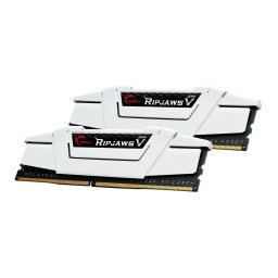 G.SKILL Pamięć PC DDR4 32GB (2x16GB) RipjawsV 3600MHz CL18 XMP2 biała