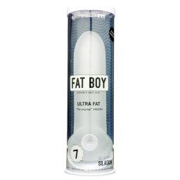 Fat Boy Original Ultra Fat - rękaw na penisa (19cm) - biały