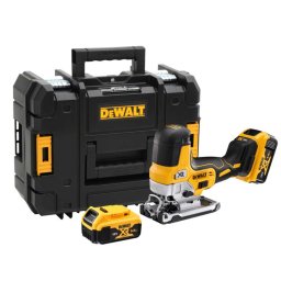 DeWALT - 18V AKU, wyrzynarka, 2x akumulator 5,0 Ah XR, ładowarka DCS335P2