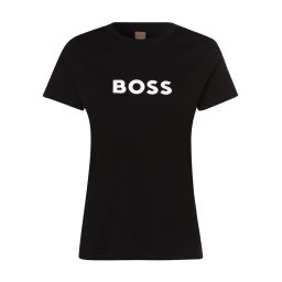 BOSS Orange T-shirt damski Kobiety Bawełna czarny, XL