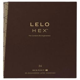 LELO Hex Respect XL - prezerwatywy luksusowe (36 szt.)