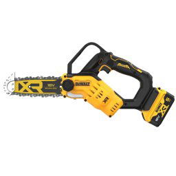 DeWALT Narzędzia - AKU pilarka do drewna 18V 20 cm, 1x akumulator 5,0 Ah, ładowarka DCMPS520P1