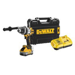 DeWALT Narzędzia - 18V AKU wiertarka z udarem, 1x akumulator 8,0 Ah XR, ładowarka DCD1007WW1T