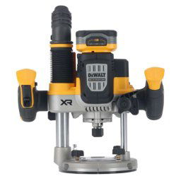 DeWALT Narzędzia - Akumulatorowa frezarka górnowrzecionowa 18 V, 2x akumulator 5,0 Ah XR, ładowarka DCW620H2