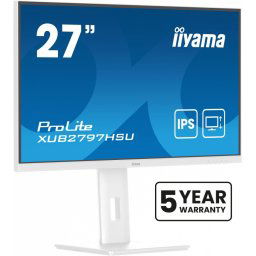 IIYAMA Monitor 27 cali XUB2797HSU-W2 IPS,FHD,HAS,300cd,(5y)