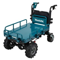 Makita Akcesoria - Akumulatorowy wózek transportowy 18 V, bez akumulatora i ładowarki DCU601Z