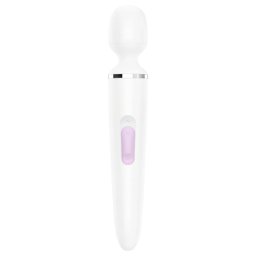 Satisfyer Wand-er Woman - masażer wibracyjny wodoodporny - biały
