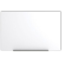 Bi-Office Bezramowa biała tablica do pisania, magnetyczna, 1150 x 750 mm