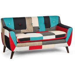 B2B Partner Sofa patchworkowa GRAND, 2 siedziska