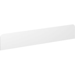 B2B Partner Parawan biurkowy PRIMO, 1600 x 18 x 300 mm, biały