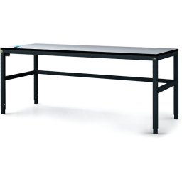 Alfa 3 Antystatyczny stół warsztatowy ESD, 1800 x 800 x 745-985 mm, regulowany stelaż