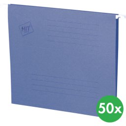 HIT Office Teczki zawieszane A4, niebieske, 50 szt.