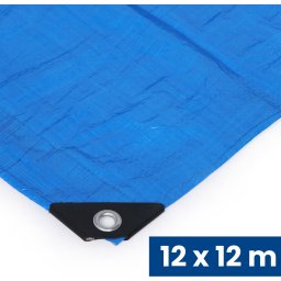B2B Partner Uniwersalna osłona z siatką, PE, 100 g/m2, 12 x 12 m