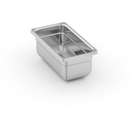 B2B Partner Pojemnik gastronomiczny ze stali nierdzewnej GN 1/3, 325 x 176 x 100 mm