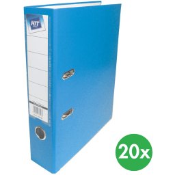 HIT Office Segregator dźwigniowy 7,5 cm, niebieski