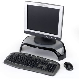 Fellowes Podstawa pod monitor regulowany, czarno-szary