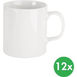 B2B Partner Kubek dziecięcy MONA 0,225 l, porcelanowy, 12 szt