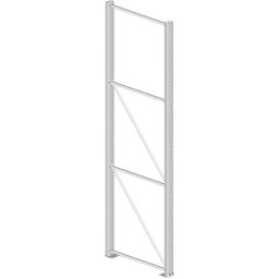 META Ramy regałów paletowych, wysokość 4400 mm, głębokość 1100 mm