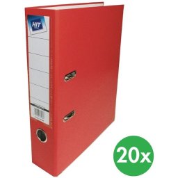 HIT Office Segregator dźwigniowy 7,5 cm, czerwony
