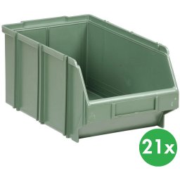 ArtPlast Plastikowy pojemnik z polistyrenu, 212x360x165 mm
