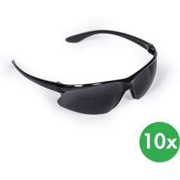 Tolsen Okulary ochronne, przydymione, 10 szt.