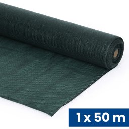 B2B Partner Siatka przesłonowa na ogrodzenie 90%, 150 g/m2, 1 x 50 m