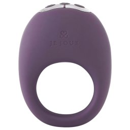 Je Joue Mio - pierścień wibracyjny na penisa - wodoodporny, ładowany - fioletowy