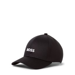 BOSS Czapka męska - Zed Mężczyźni Bawełna czarny, ONE SIZE