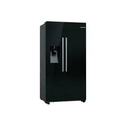 Bosch Serie 6 KAD93ABEP Pełny No Frost 178,7cm Dystrybutor wody Czarny