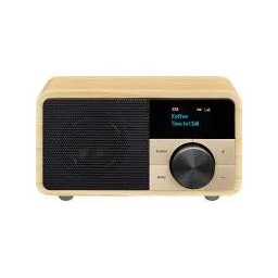 Sangean GENUINE MINI dab+ DDR-7 Radio FM DAB+ Bluetooth Orzech