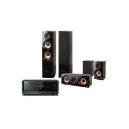 Yamaha MusicCast RX-V4A Czarny, Pure Acoustics NOVA 6 Czarny