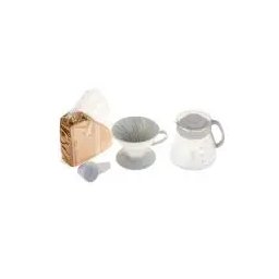 Hario V60 & Pot White + Serwer + Filtry