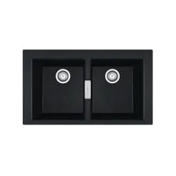 Franke Sirius 2.0 S2D 620 Tectonite Onyx