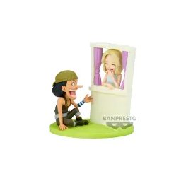 Banpresto One Piece World Collectable Figure Log Stories - Usopp & Kaya