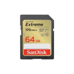 SANDISK SDXC 64GB Extreme 170/90MB/s