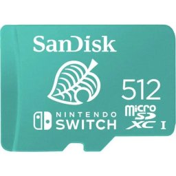 SANDISK Nintendo Switch MicroSDXC 512 GB Class 10 UHS-I/U3 A1 V30