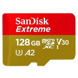 SANDISK microSDXC 128GB Extreme 190MB/s A2 C10 V30
