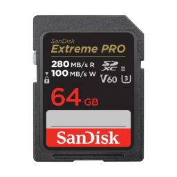 SANDISK Extreme PRO SDXC 64GB 280/100 V60