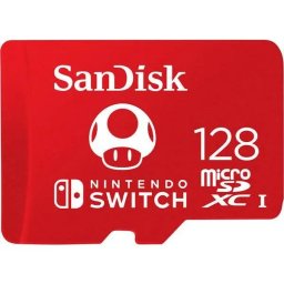 SANDISK Nintendo microSDXC 128GB 100/90 MB/s V30 U3