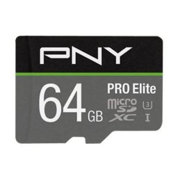 PNY PRO Elite microSDXC 64GB 100/60 MB/s U3 V30 A1