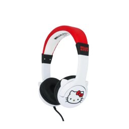 OTL Technologies Hello Kitty Moulded Dla dzieci Nauszne Biało-czerwony