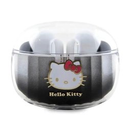 Hello Kitty True Wireless Kitty Head Logo Dokanałowe Bluetooth 5.3 Czarny