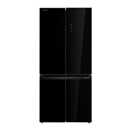 Toshiba GR-RF677WI-PGJ(22) Funkcje AI Pełny No Frost 189,8cm Komora świeżości Zdalne sterowanie Czarne szkło