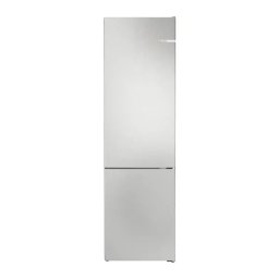 Bosch Serie 4 KGN392LCF Pełny No Frost 203cm Szuflada z kontrolą wilgotności Stalowy