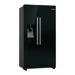 Bosch Serie 6 KAD93ABEP Pełny No Frost 178,7cm Dystrybutor wody Czarny
