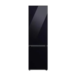 Samsung Bespoke RB38C7B5C22 Funkcje AI Pełny No Frost 203cm Szuflada z kontrolą wilgotności Zdalne sterowanie Czarne szkło