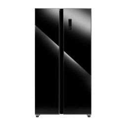 MPM 427-SBS-06/NL Pełny No Frost 177cm Czarny