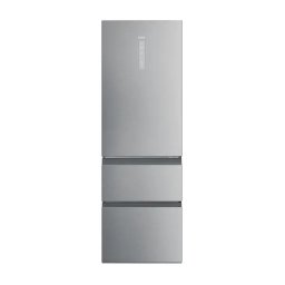 Haier Seria 5 HTW5618ENMG Funkcje AI Pełny No Frost 185cm Komora świeżości Zdalne sterowanie Inox